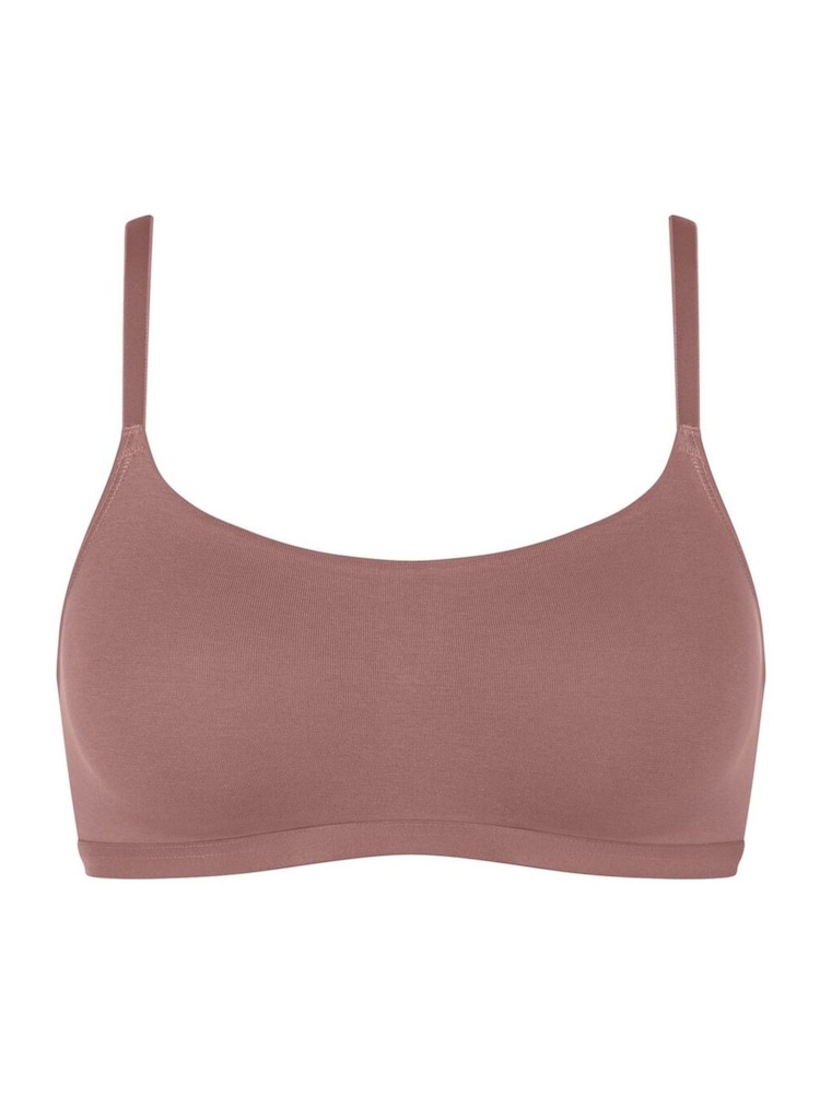 Sloggi Go Daily Cotton Highwaist Black Bra - Image 6 of 8