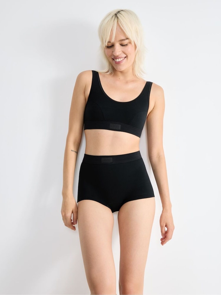 Sloggi Double Comfort T Tai Berry/Black Briefs 2 Pack - Image 1 of 6