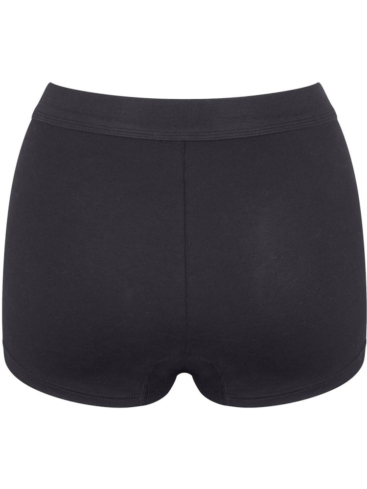 Sloggi Double Comfort T Tai Berry/Black Briefs 2 Pack - Image 6 of 6