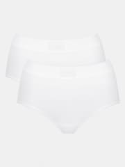 Sloggi Double Comfort T Tai Berry/Black Briefs 2 Pack - Image 1 of 7