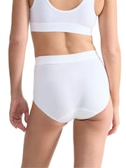 Sloggi Double Comfort T Tai Berry/Black Briefs 2 Pack - Image 5 of 7