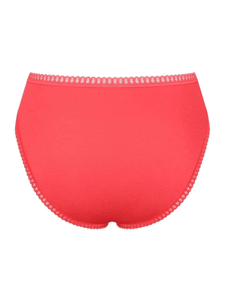 Sloggi GO Crush High Leg Briefs 3 Pack - Image 3 of 11