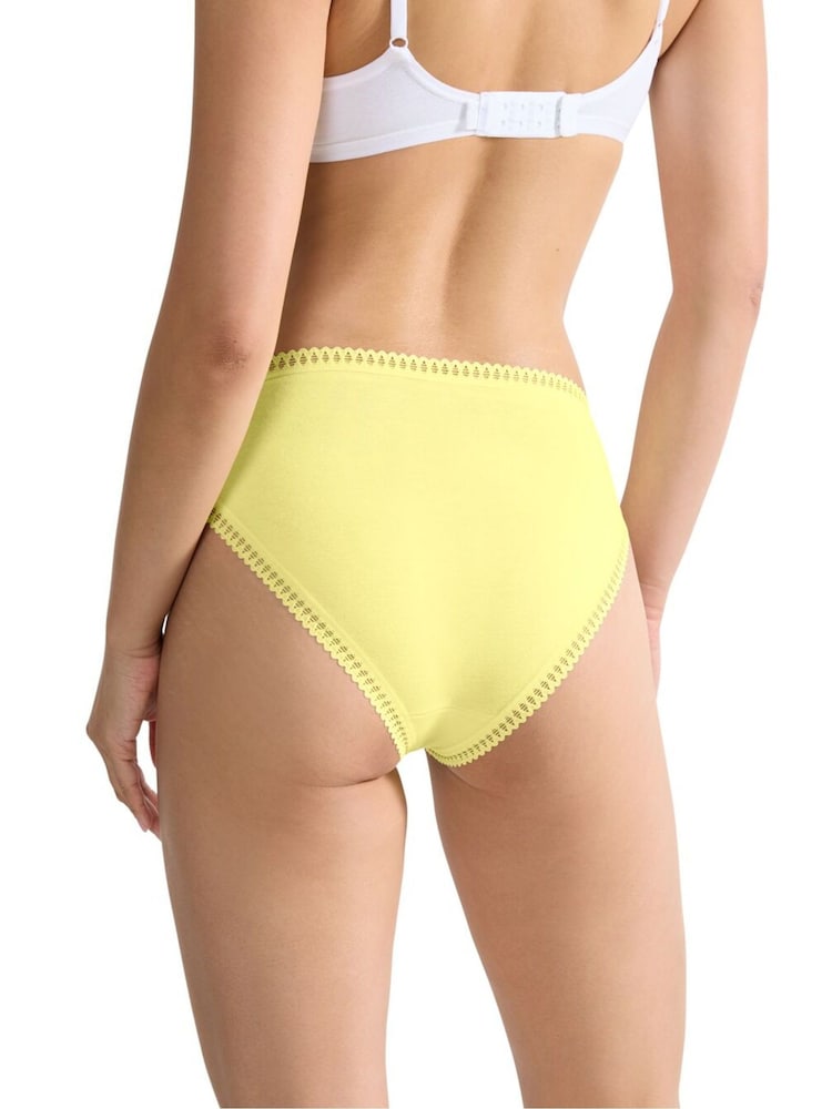 Sloggi GO Crush High Leg Briefs 3 Pack - Image 9 of 11