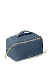 Katie Loxton Blue Medium Make Up Wash Bag - Image 2 of 4