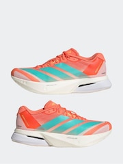 adidas Orange Adizero Boston Trainers - Image 4 of 10