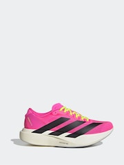 adidas Pink Adizero Evo Trainers - Image 1 of 9
