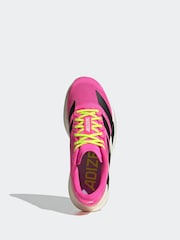 adidas Pink Adizero Evo Trainers - Image 6 of 9