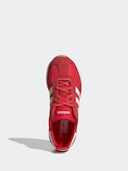 adidas Red Dark Run 72 Trainers - Image 6 of 9