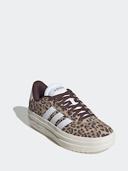 adidas Brown Light VL Court Bold Trainers - Image 3 of 9