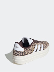 adidas Brown Light VL Court Bold Trainers - Image 4 of 9