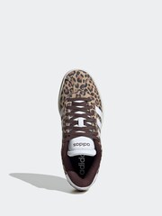 adidas Brown Light VL Court Bold Trainers - Image 6 of 9
