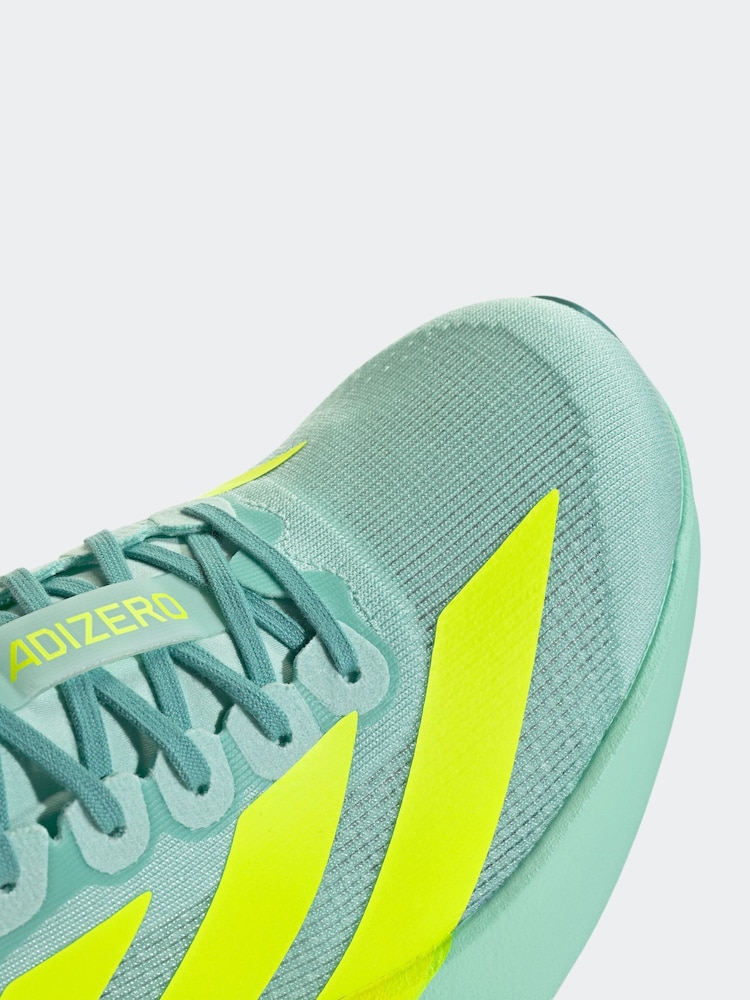 adidas gazelle silver green womens adidas Men's Adizero Evo SL Cloud White/Royal Blue/Pure Ruby / 12
