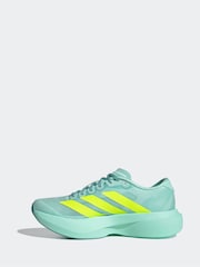 adidas Green Dark Adizero Evo Trainers - Image 2 of 9