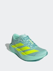 adidas Green Dark Adizero Evo Trainers - Image 3 of 9