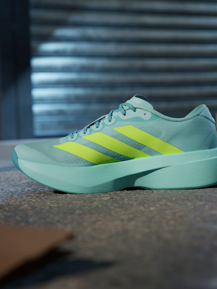 Buy adidas Green Dark Adizero Evo Trainers from Next USA