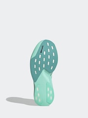 adidas Green Dark Adizero Evo Trainers - Image 7 of 9
