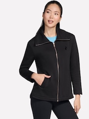 Skechers Black Gosnuggle Tunic Jacket - Image 1 of 4