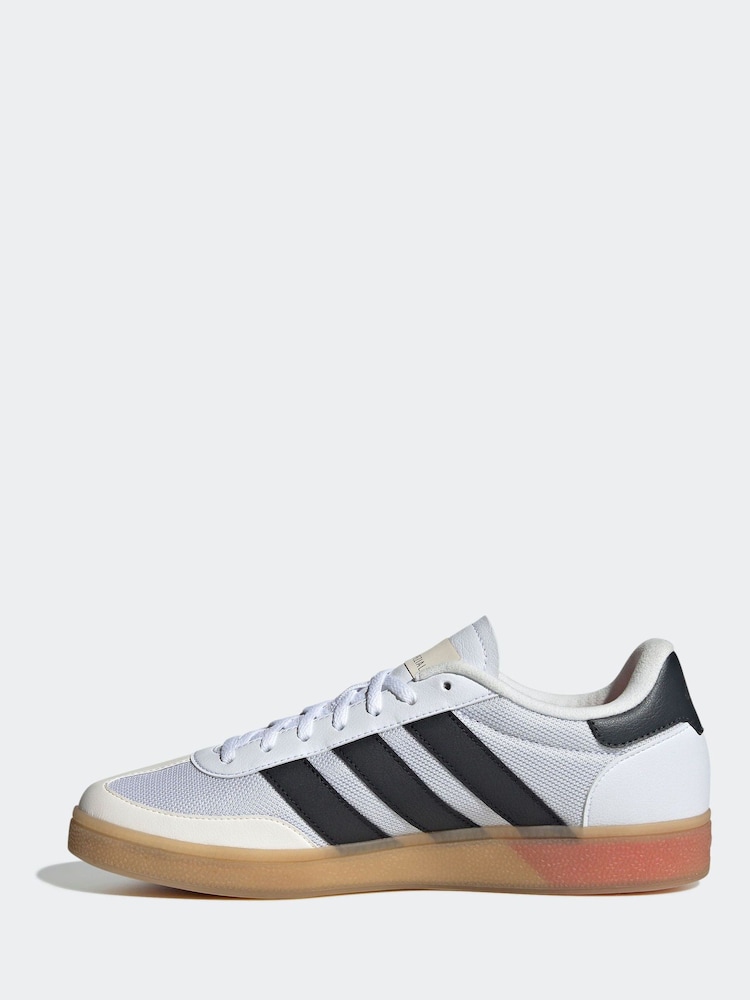 adidas White Training Spezial Trainers - Image 2 of 9