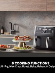 Ninja Black Foodi MAX Dual Zone Air Fryer - Image 2 of 6