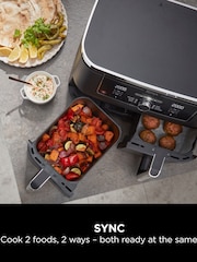 Ninja Black Foodi MAX Dual Zone Air Fryer - Image 3 of 6
