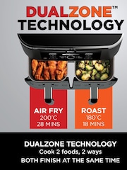 Ninja Black Foodi MAX Dual Zone Air Fryer - Image 5 of 6