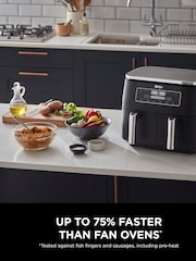 Ninja Black Foodi Dual Zone Air Fryer - Image 3 of 6