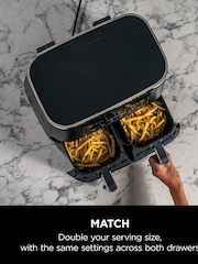 Ninja Black Foodi Dual Zone Air Fryer - Image 6 of 6