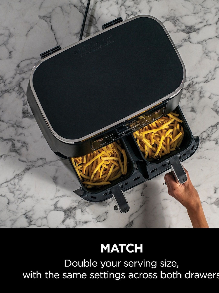 Ninja Black Foodi Dual Zone Air Fryer - Image 6 of 6