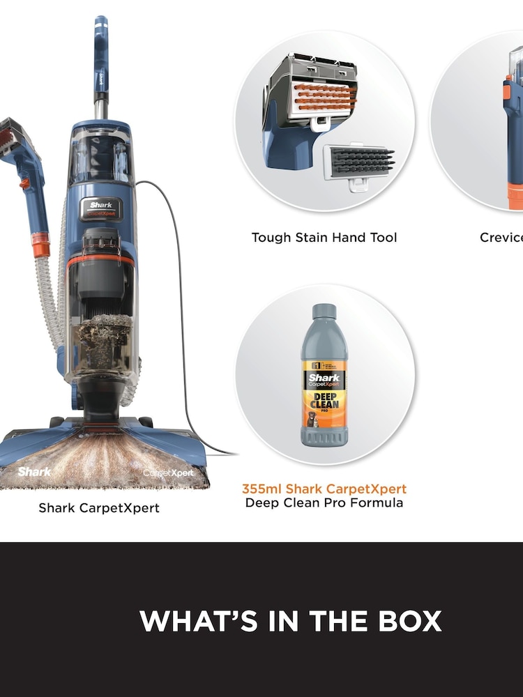 Shark Blue CarpetXpert Deep Carpet Cleaner EX150UK - Image 6 of 6
