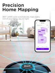 Shark Black Matrix Plus 2-in-1 Robot Vacuum RV2620WDUK - Image 5 of 5
