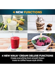 Ninja Black CREAMi Deluxe 10-in-1 Ice Cream & Drink Maker - Image 2 of 6