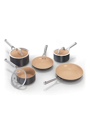 Ninja Grey Extended Life Ceramic 5-Piece Pan Set - Image 1 of 1