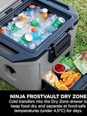 Ninja Grey FrostVault 30QT/28L FB131UKGY Cool Bags Hard Cooler - Image 3 of 5