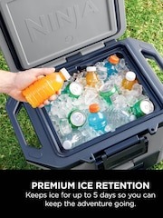Ninja Grey FrostVault 30QT/28L FB131UKGY Cool Bags Hard Cooler - Image 4 of 5
