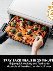 Ninja Black Foodi 8-in-1 Flip Mini Oven - Image 3 of 6