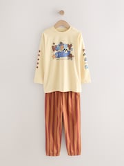 Blue/Brown Dinosaur Oversized Pyjamas 3 Pack (9mths-10yrs) - Image 6 of 10