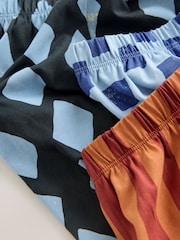 Blue/Brown Dinosaur Oversized Pyjamas 3 Pack (9mths-10yrs) - Image 9 of 10