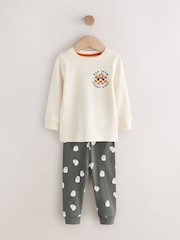Cream/Black Halloween Fit Single Snuggle Pyjamas (9mths-10yrs) - Image 5 of 7