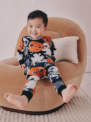 Black Fit Single Snuggle Pyjamas (9mths-10yrs) - Image 3 of 7