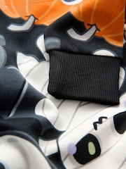 Black Fit Single Snuggle Pyjamas (9mths-10yrs) - Image 6 of 7