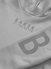 Baker by Ted Baker Oversized Back Print Hoodie - Image 6 of 7