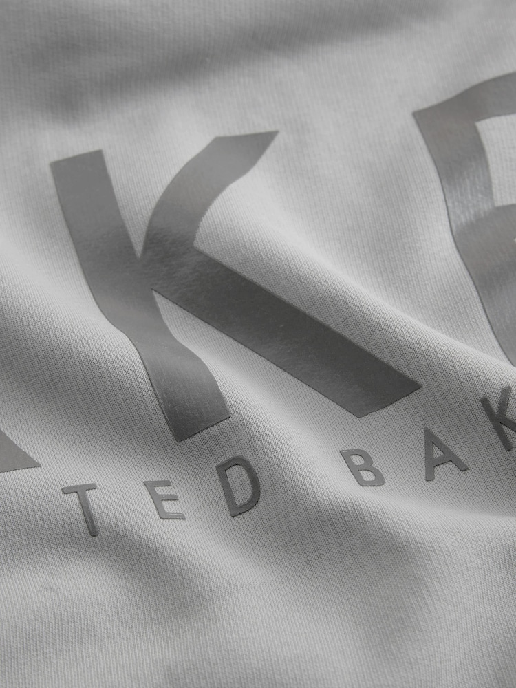 Baker by Ted Baker Oversized Back Print Hoodie - Image 7 of 7
