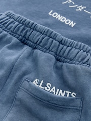smALLSAINTS Washed Blue Boys Underground T-Shirt and Sweat Shorts Set - Image 10 of 10