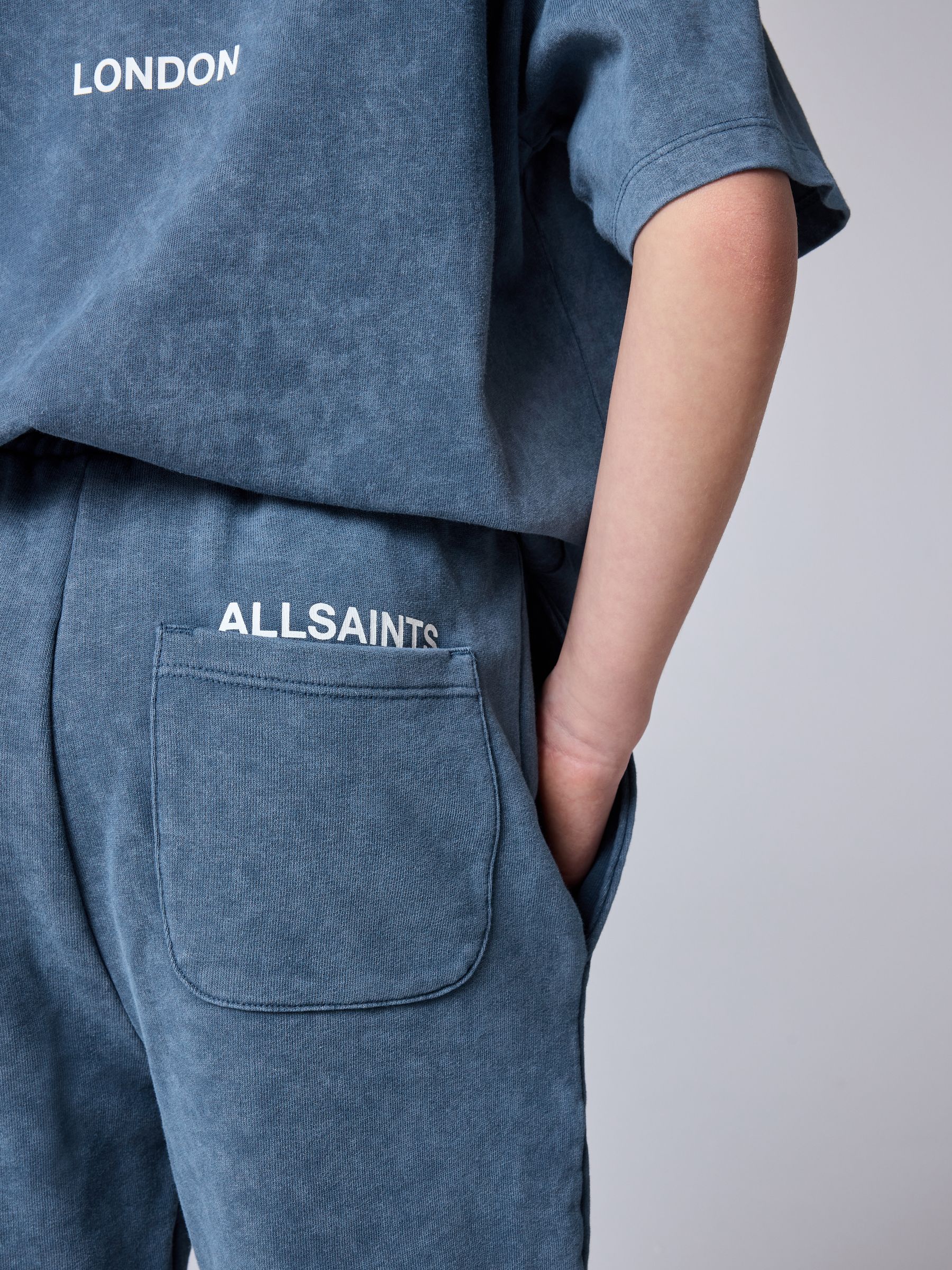 Buy smALLSAINTS Washed Blue Boys Underground T-Shirt and Sweat