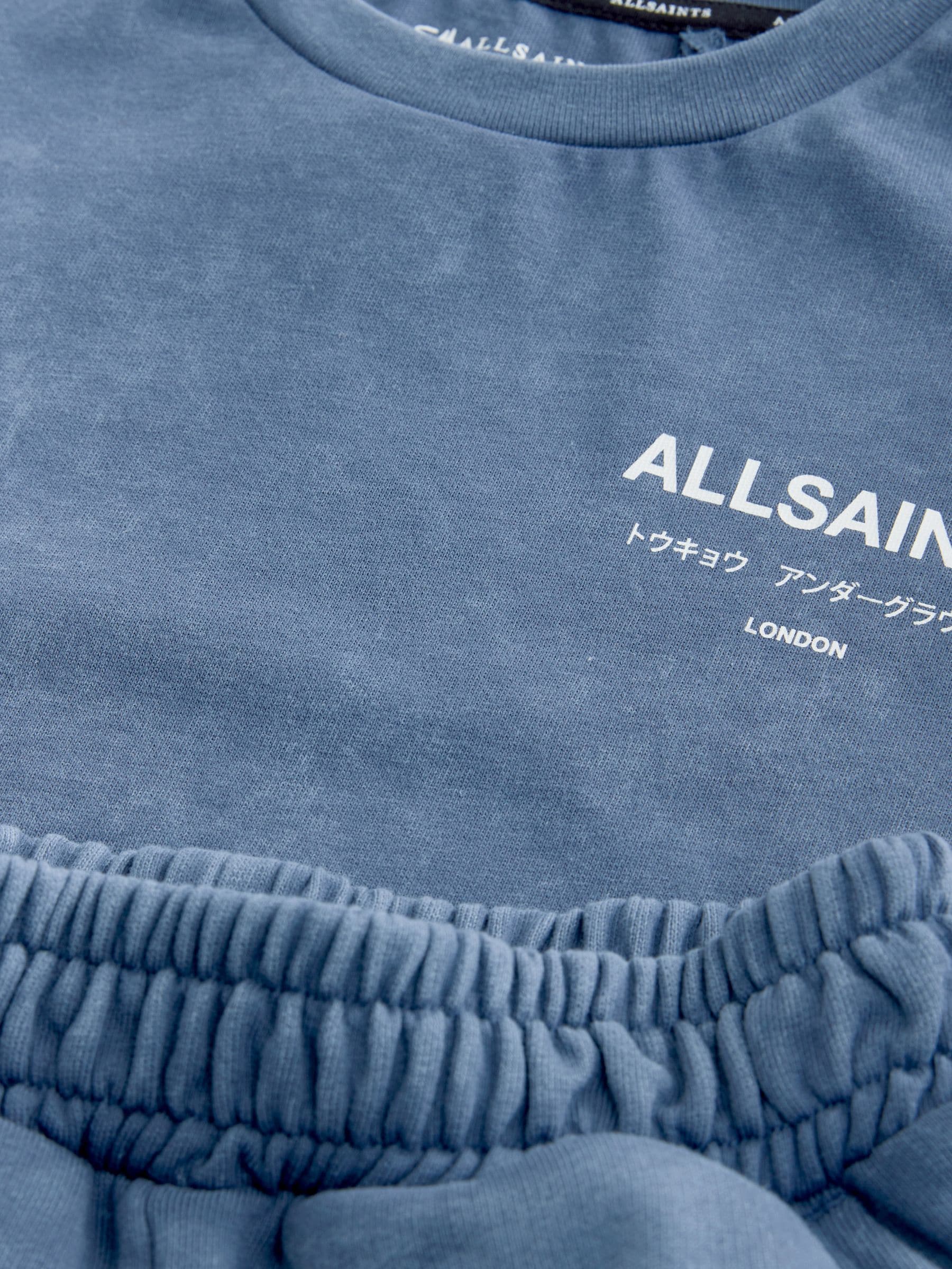 Buy smALLSAINTS Washed Blue Boys Underground T-Shirt and Sweat
