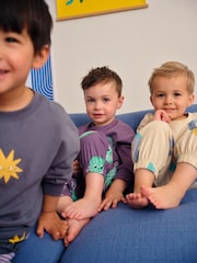 Multi Oversized Pyjamas 3 Pack (9mths-10yrs) - Image 3 of 11
