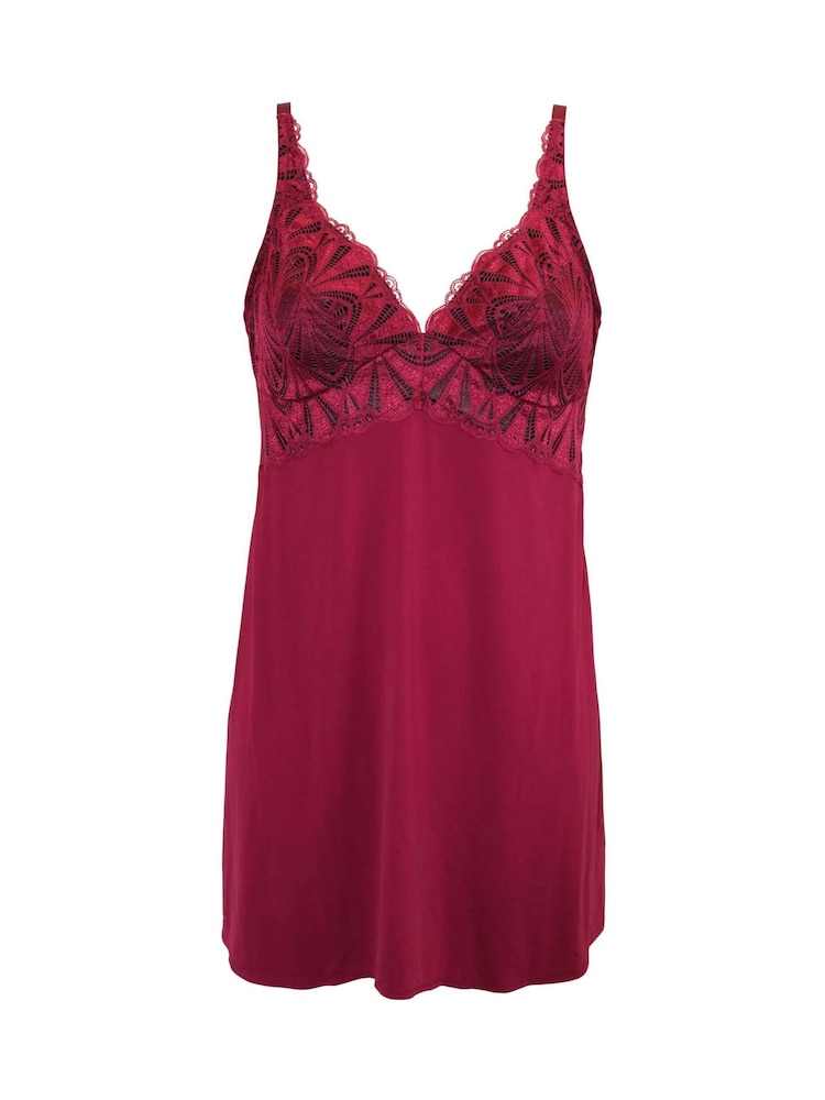 Pour Moi Red New Romance High Apex Chemise - Image 2 of 4