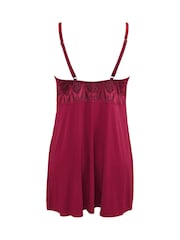 Pour Moi Red New Romance High Apex Chemise - Image 3 of 4