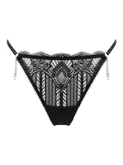 Pour Moi India de renda linear Demilicious Knickers - Imagem 3 de 4