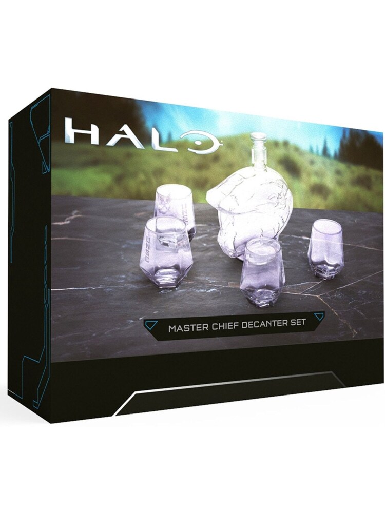 MenKind Halo Master Chief Decanter And Glasses Set - Image 7 of 7
